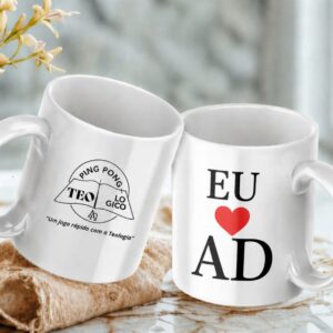 Caneca Personalizada - Eu Amo AD