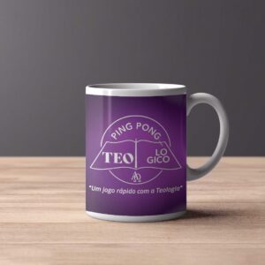Caneca Ping Pong Teológico - Roxa